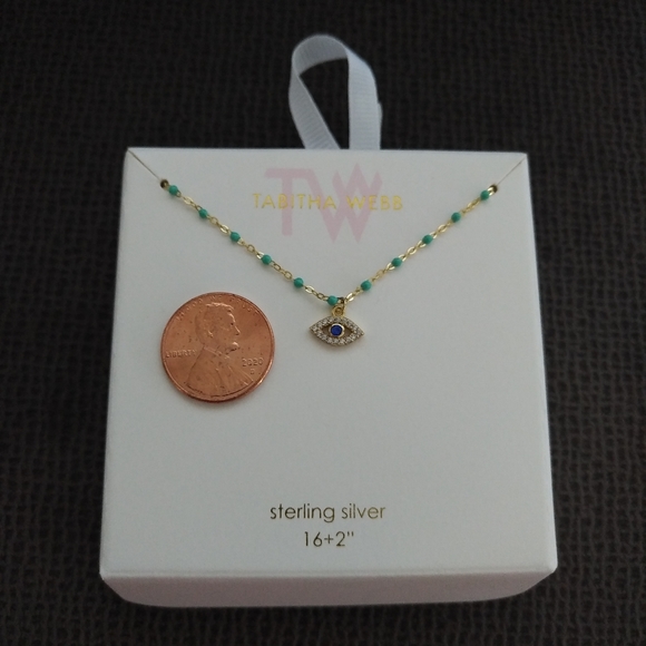 Tabitha Webb🕸️ Evil😈 Eye👁️ Pendant Necklace - Picture 8 of 8